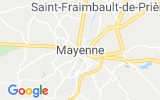 Carte Mayenne (53)